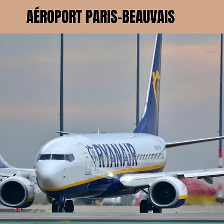 Cocon Forestier - Cinema- Netflix Free - Proche Aeroport Beauvais, Chantilly, Foret De Hez-froidmont, Parking Public Gratuit, Wifi & Netflix شقة