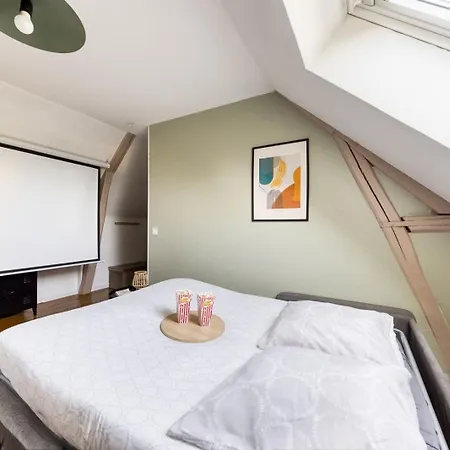 Cocon Forestier - Cinema- Netflix Free - Proche Aeroport Beauvais, Chantilly, Foret De Hez-froidmont, Parking Public Gratuit, Wifi & Netflix شقة كليرْمو